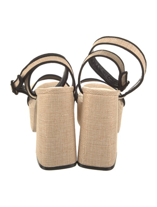 Larroude Canvas Sandals