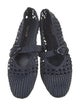 Larroude Leather Braided Accents Loafers