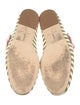 Larroude Canvas Striped Mary Jane Flats
