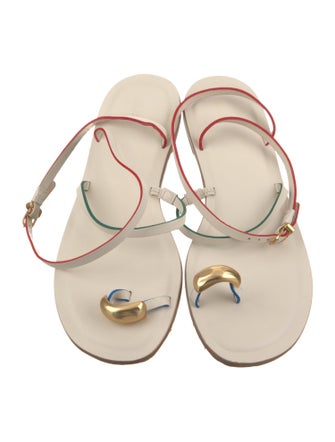 Larroude Leather Sandals