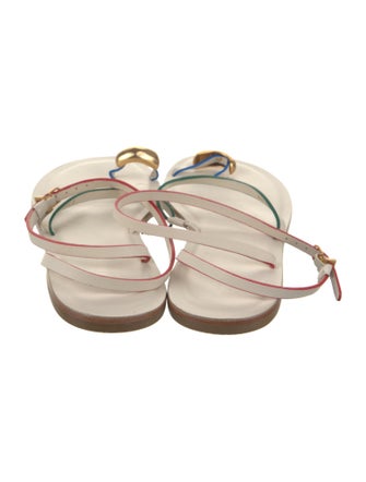 Larroude Leather Sandals