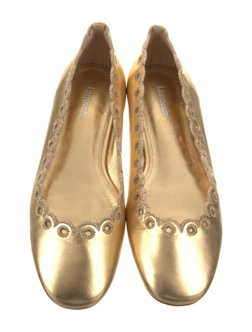 Larroude Leather Ballet Flats