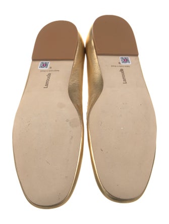 Larroude Leather Ballet Flats