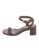 Larroude Leather Sandals