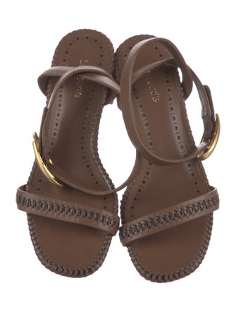 Larroude Leather Sandals