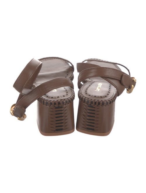 Larroude Leather Sandals