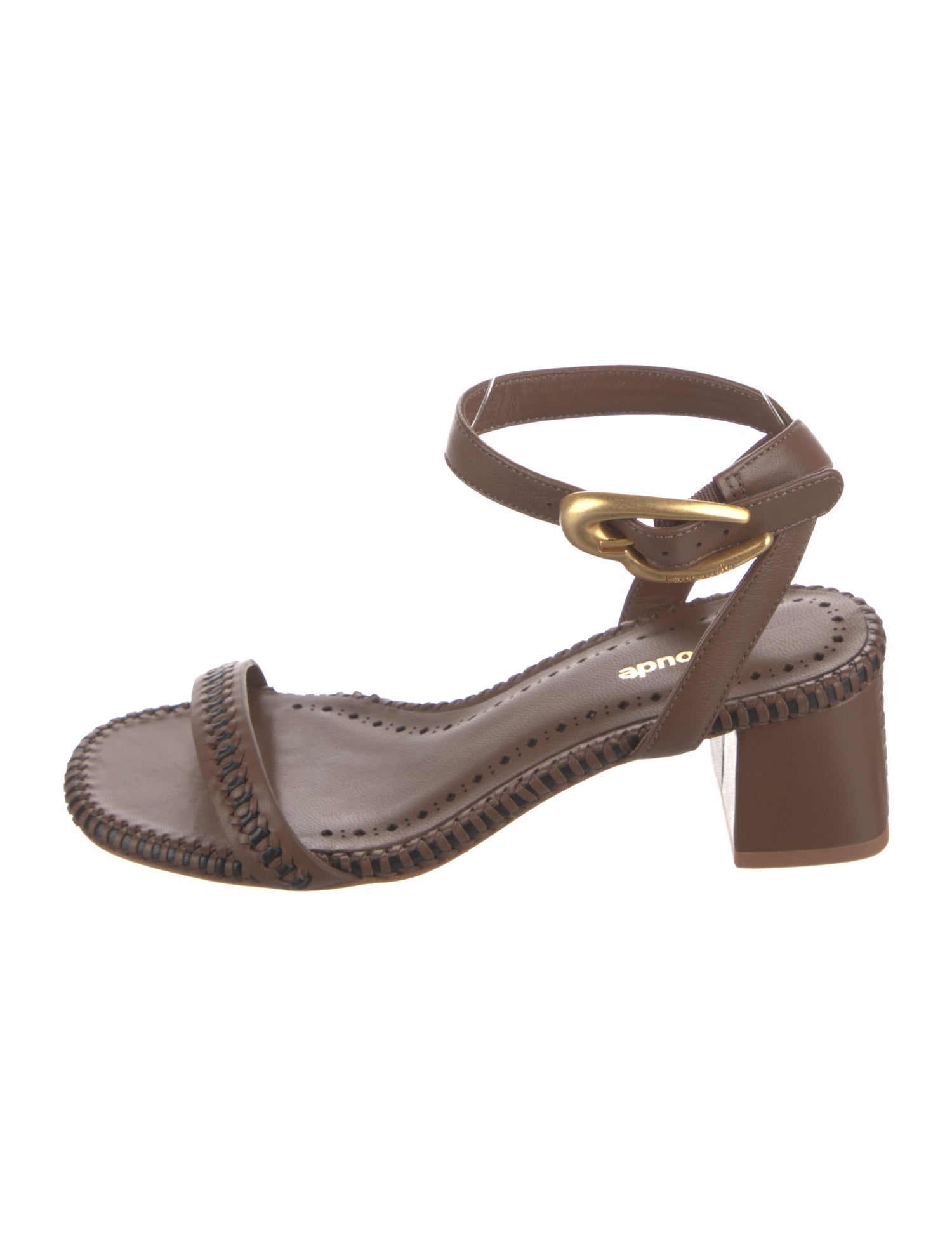 Larroude Leather Sandals