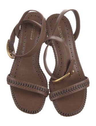 Larroude Leather Sandals