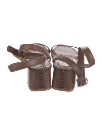Larroude Leather Sandals