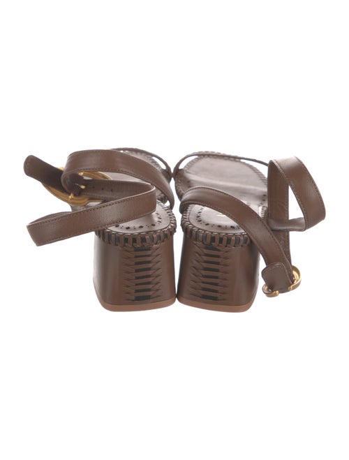 Larroude Leather Sandals