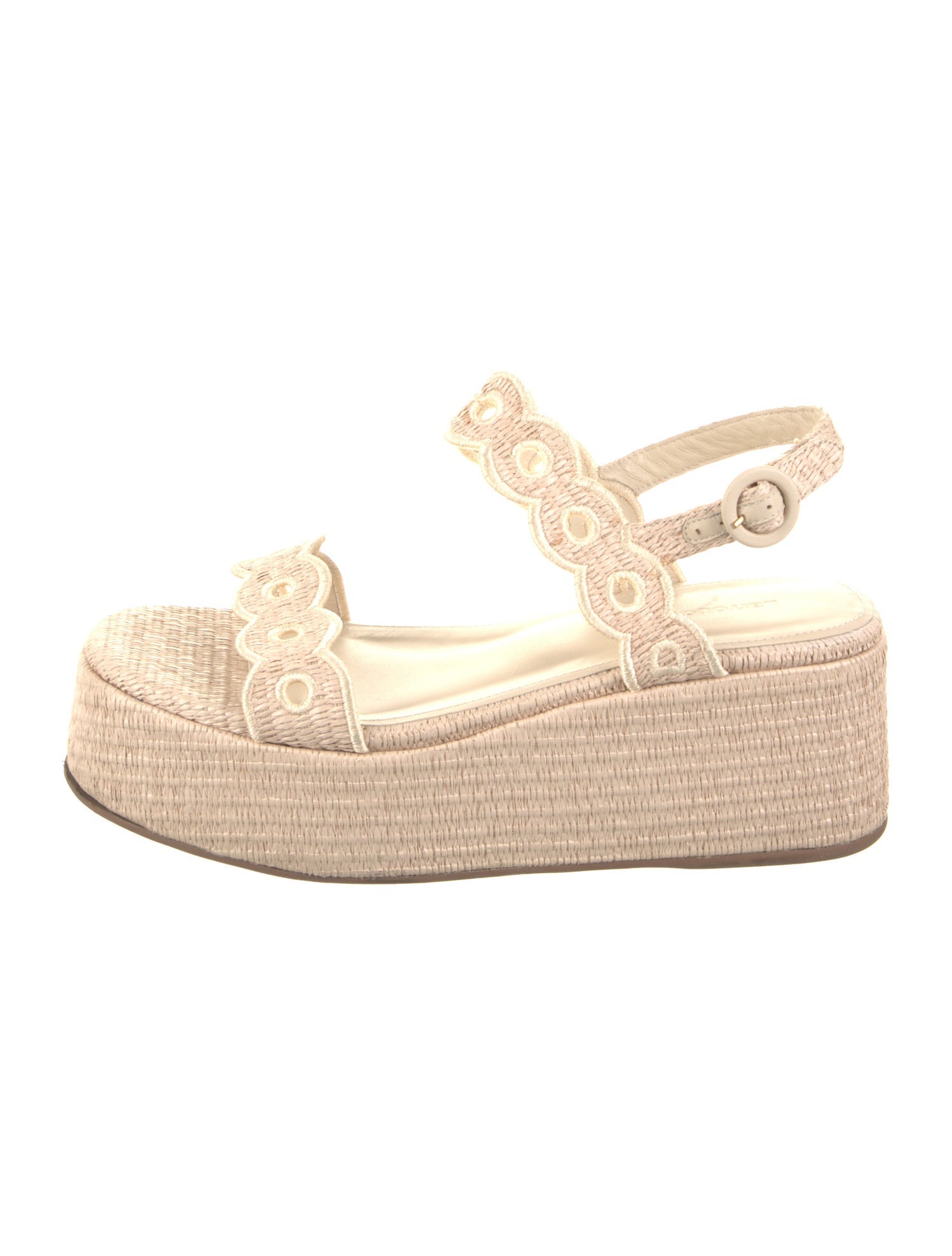 Larroude Raffia Espadrilles