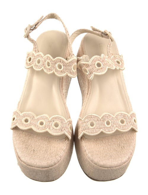 Larroude Raffia Espadrilles