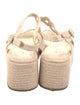 Larroude Raffia Espadrilles