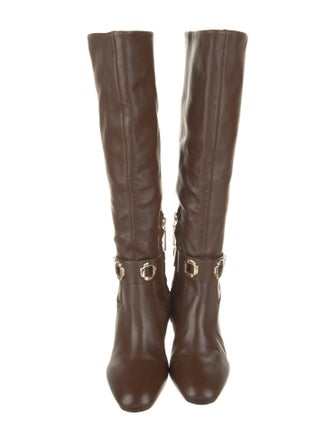 Larroude Leather Riding Boots