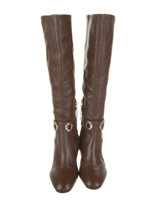 Larroude Leather Riding Boots