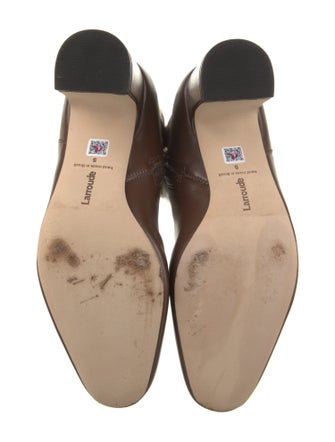 Larroude Leather Riding Boots