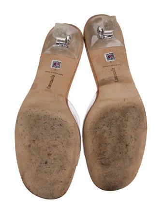 Larroude Leather Mules