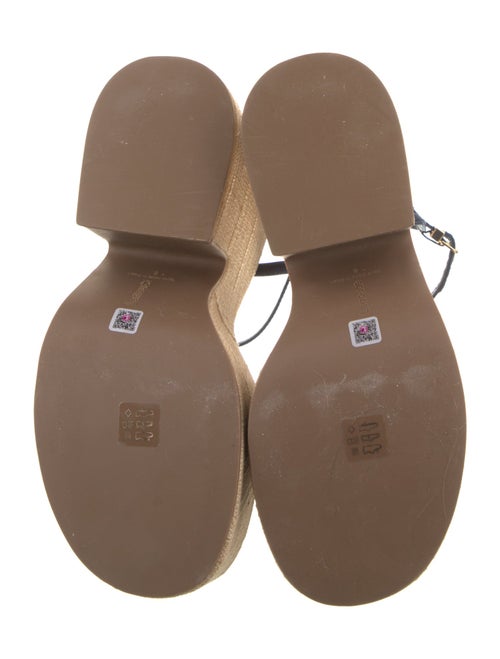 Larroude Straw Espadrilles