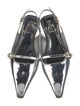 Larroude Patent Leather Slingback Flats