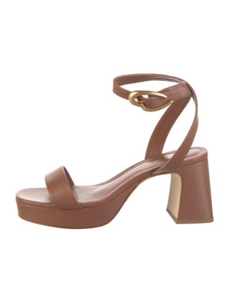 Larroude Leather Sandals