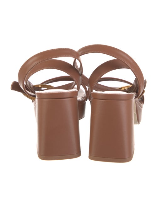 Larroude Leather Sandals