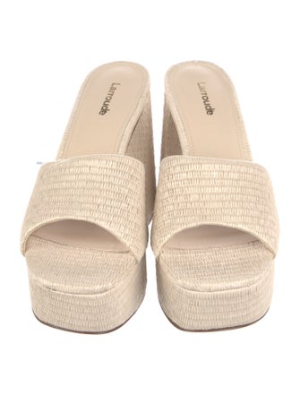 Larroude Straw Slides