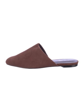 Larroude Suede Mules