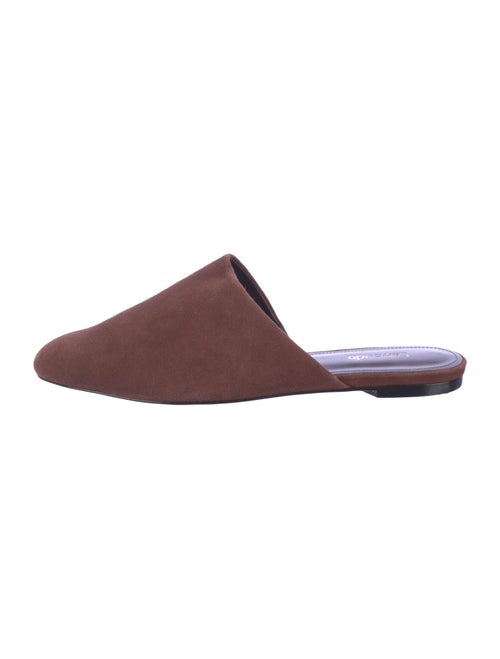 Larroude Suede Mules