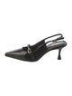 Larroude Patent Leather Slingback Pumps
