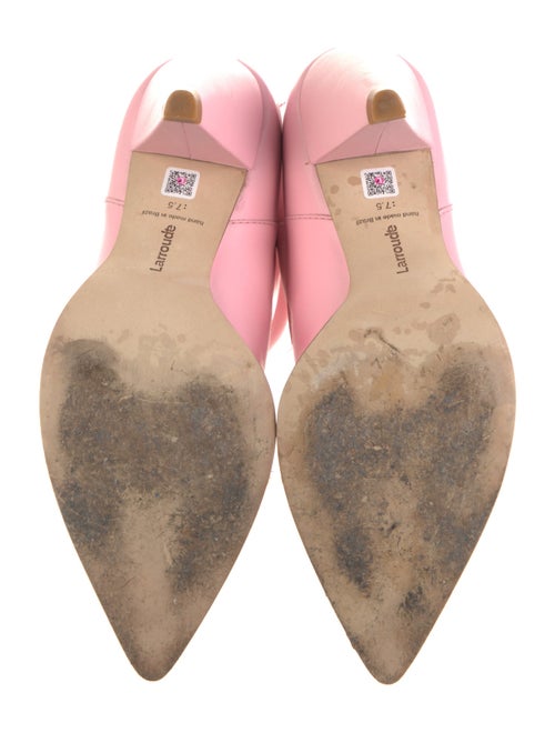 Larroude Leather Western Boots