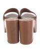 Larroude Leather Slides