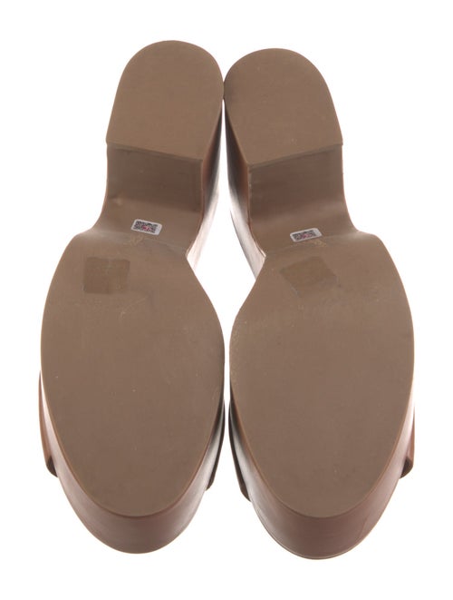 Larroude Leather Slides