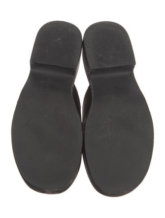 Larroude Velvet Mules