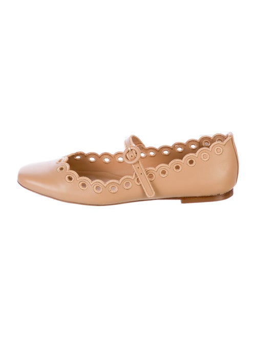 Larroude Leather Ballet Flats