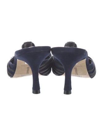 Larroude Suede Mules