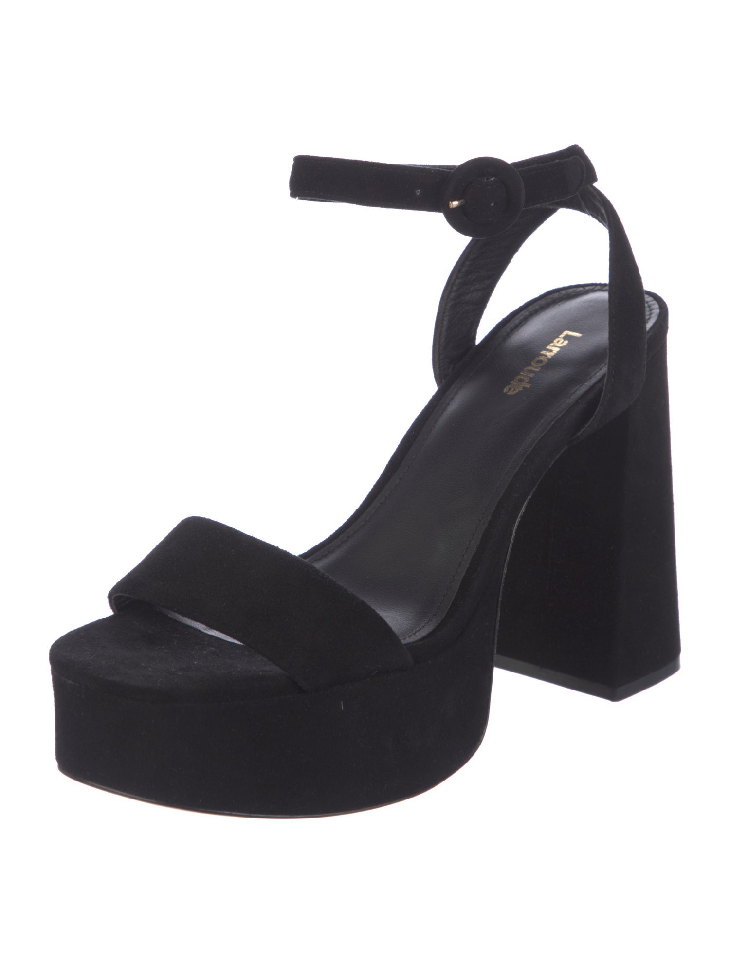 Larroude Suede Sandals