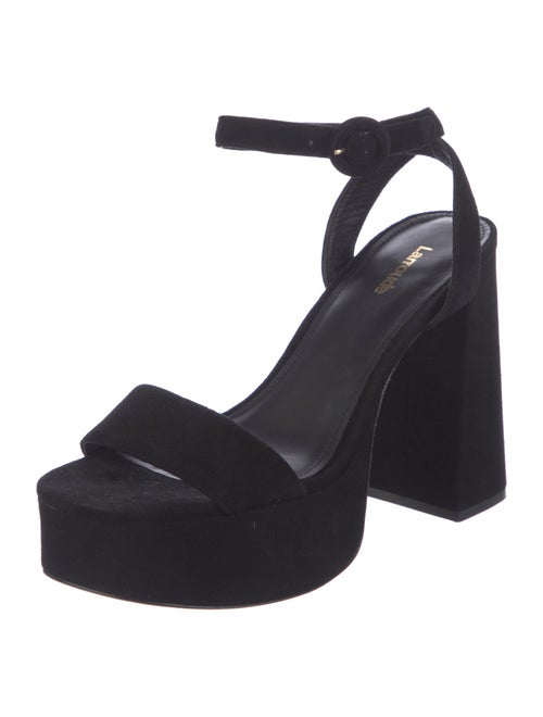 Larroude Suede Sandals