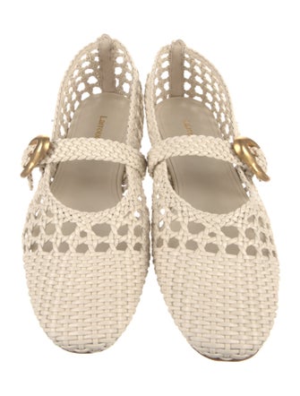 Larroude Mary Jane Flats