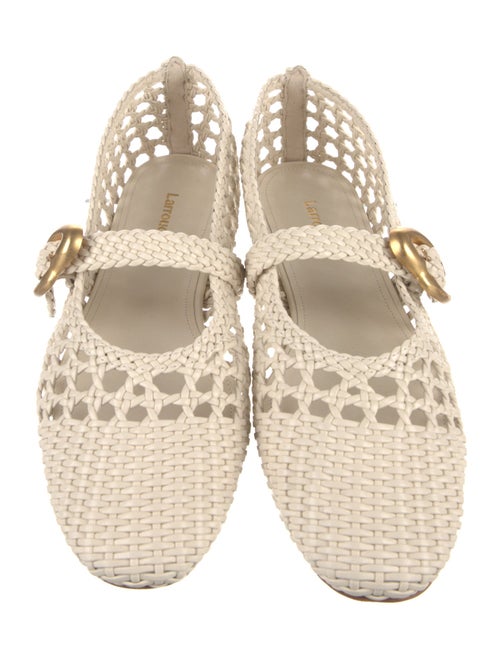 Larroude Mary Jane Flats
