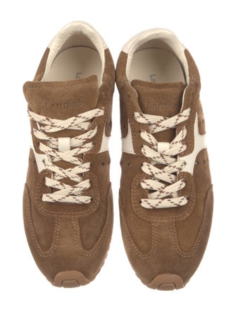 Larroude Suede Sneakers