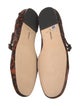 Larroude Ponyhair Animal Print Mary Jane Flats