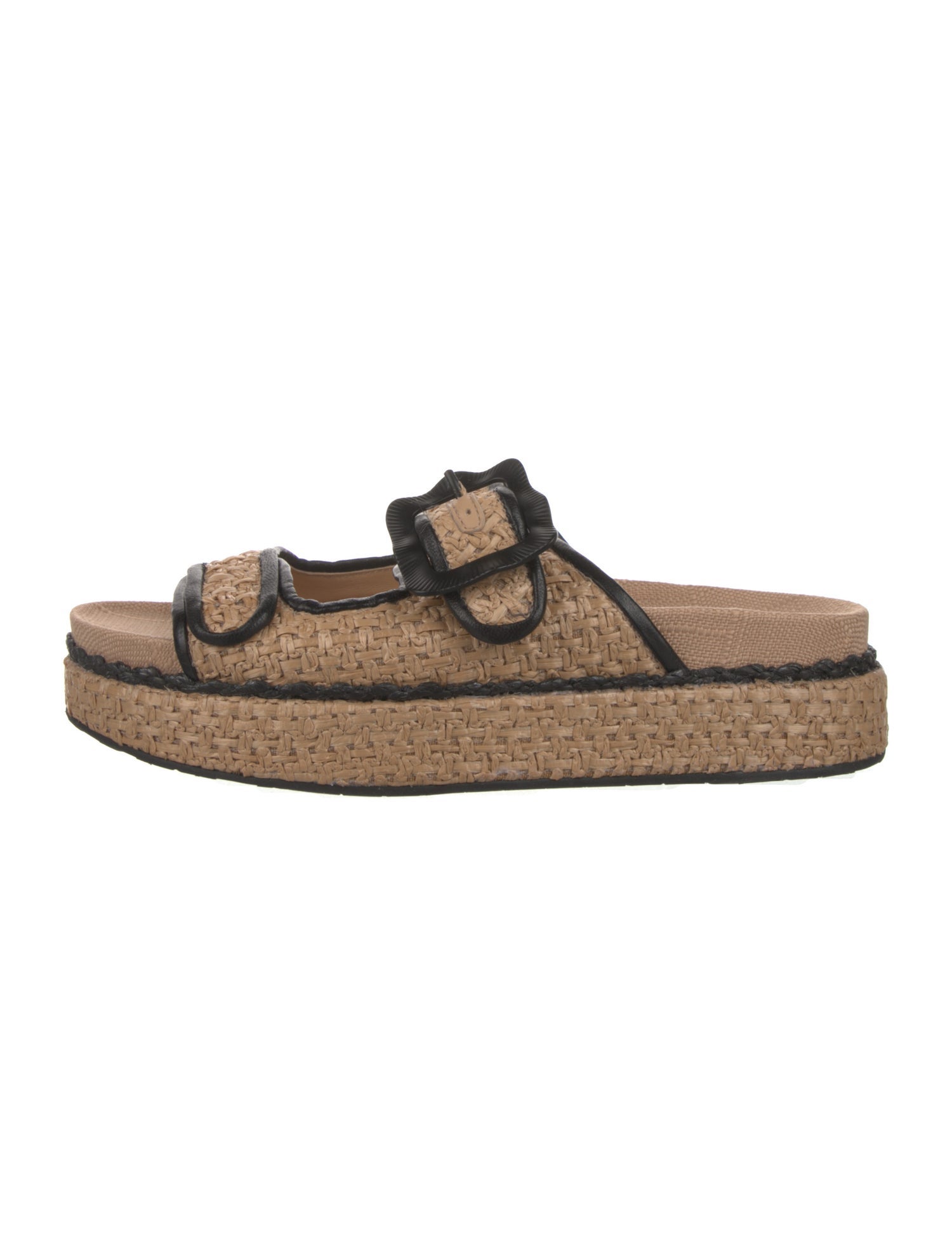 Larroude Raffia Espadrilles