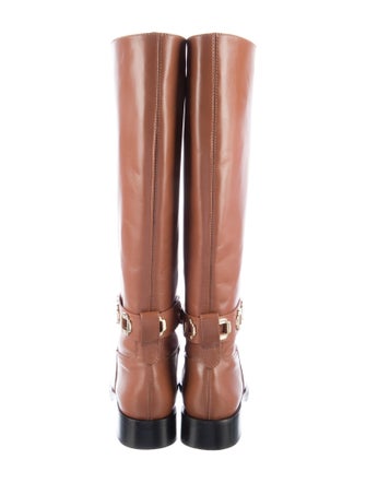 Larroude Leather Riding Boots