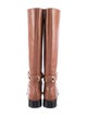 Larroude Leather Riding Boots