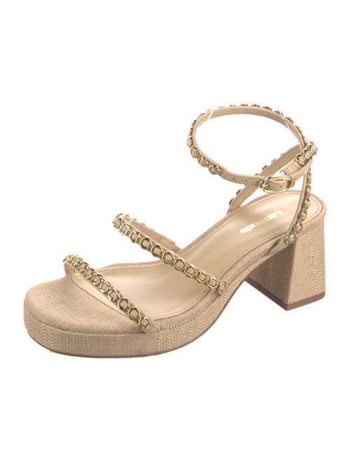 Larroude Raffia Espadrilles