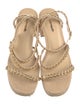 Larroude Raffia Espadrilles