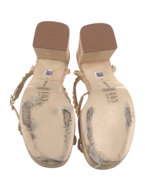 Larroude Raffia Espadrilles