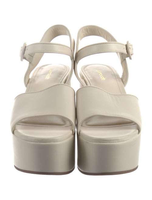 Larroude Leather Sandals