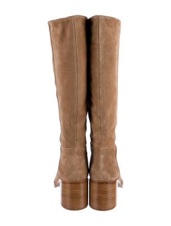 Larroude Suede Riding Boots