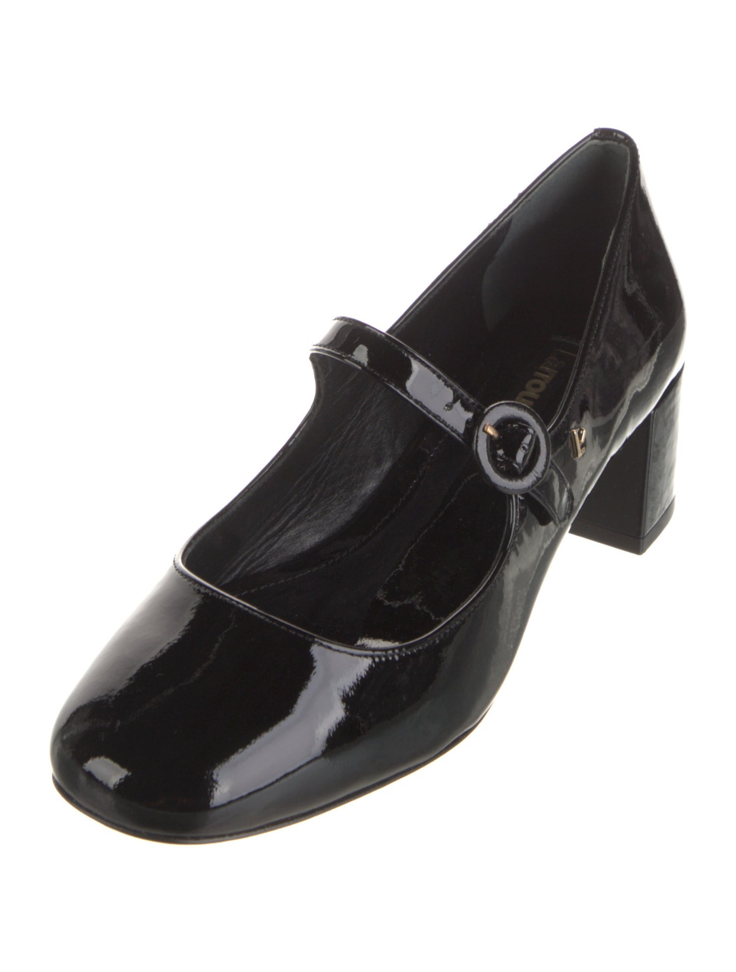 Larroude Patent Leather Pumps